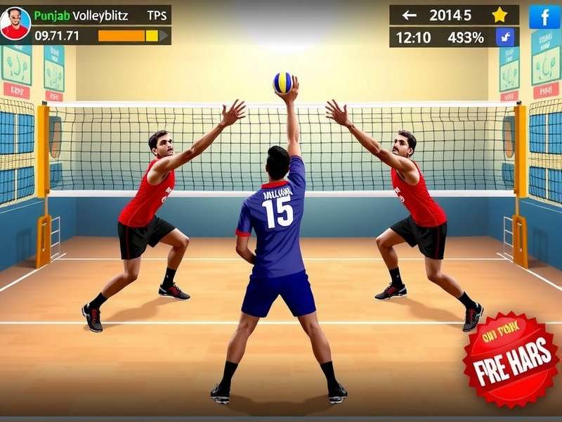 Punjab Volley Blitz Gameplay Features
